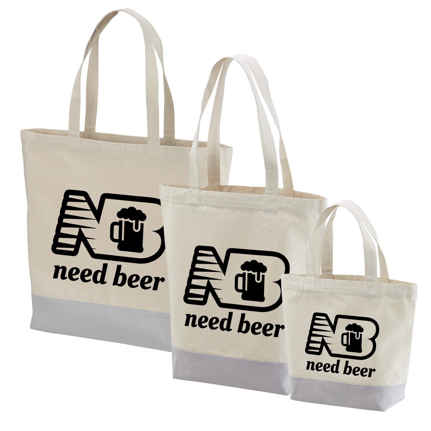 「Need Beer」トートバッグ|ビール・ゴルフ好きへのプレゼント | Drunkmode